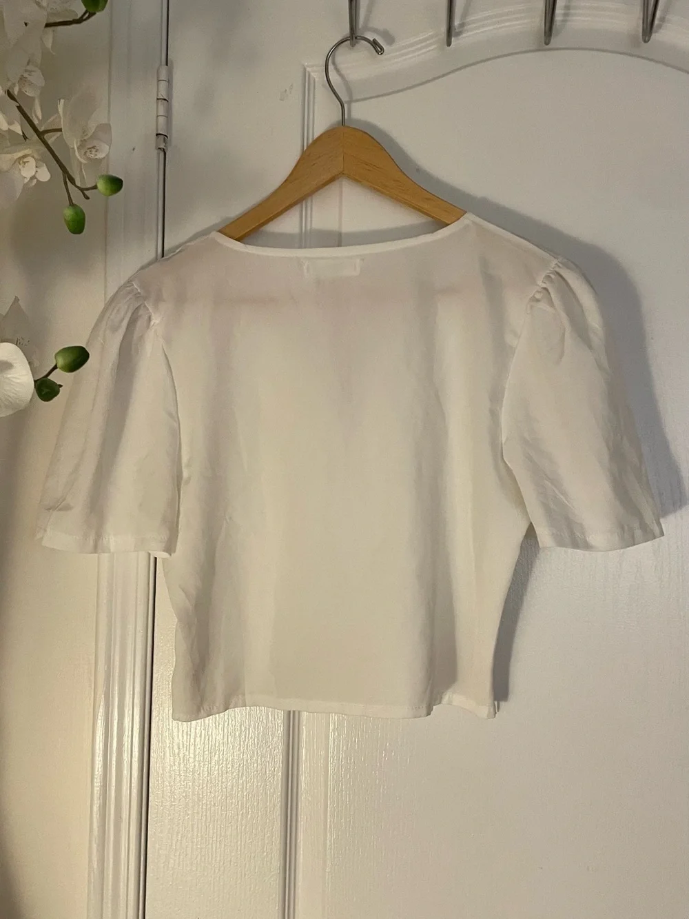 Miumy Roos Para Mujer V-Neck blouse - Picture 2 of 5